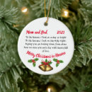 Search for in memory of dad christmas tree decorations Father
