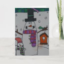 Search for snow man christmas cards Snowy