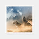 Search for wolf napkins Stars