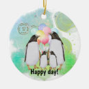 Search for penguin family christmas tree decorations Festive