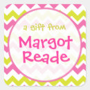 Search for pink and green chevron stickers For her