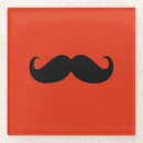 Search for moustaches coasters Funny