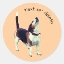 Search for howling dog stickers Cute