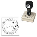 Search for circular address rubber stamps Elegant
