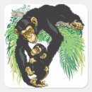 Search for chimp monkey stickers Illustration