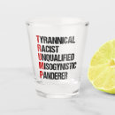 Search for trump shot glass barware Democrat