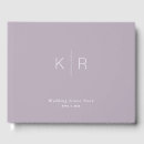 Search for lilac guest books White