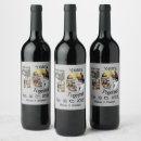 Search for love wine labels Photo collage