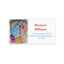 Search for carousel horses return address labels Carnival
