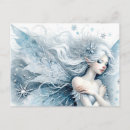 Search for grey snowflakes postcards Silver