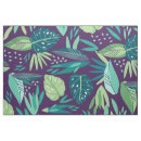 Search for green botanical fabric Tropical