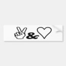Search for peace symbol bumper stickers Groovy