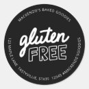 Search for no gluten stickers Food allergy
