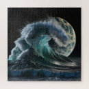 Search for tsunami puzzles Wave