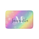 Search for cute bath mats Rainbow