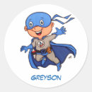 Search for superhero stickers Blue