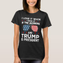 Search for i love president trump tshirts Conservative