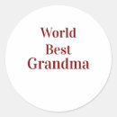 Search for grandparents day stickers Best grandma ever