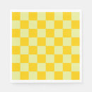 Search for yellow gingham napkins Check