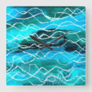 Search for black white turquoise art Bright