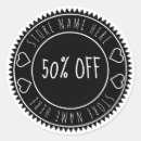 Search for percent off stickers Price