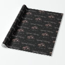 Search for sarcastic wrapping paper Black