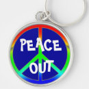 Search for peace sign key rings 60s