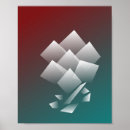 Search for teal background posters Flower