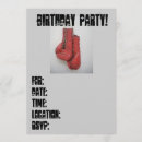 Search for boxer birthday invitations Fight