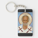 Search for st nicholas key rings Santa