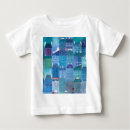 Search for abstract baby shirts Blue