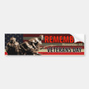 Search for remember bumper stickers Veterans