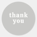 Search for silver thank you wedding stickers Retro