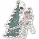 Search for scary tree stickers Skeleton