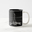 Search for eiffel tower paris france mugs Black
