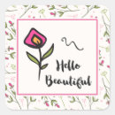 Search for hello spring stickers Typography