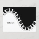Search for keyboard instruments postcards Music
