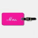 Search for married travel luggage tags Mr and mrs