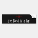 Search for devils bumper stickers Christian