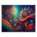 Search for abstract flower art Vibrant
