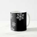 Search for elegant snowflakes mugs Minimalist