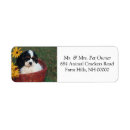 Search for basket return address labels Puppy