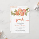 Search for a little peach is on the way invitations Modern