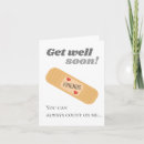 Search for bandaid cards Illness