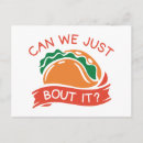 Search for bout postcards Lets taco bout it