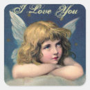 Search for vintage angel stickers Wings