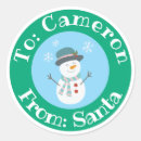 Search for to from snowman stickers Green