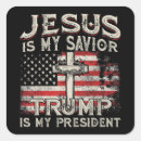 Search for jesus is my saviour stickers Election
