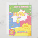 Search for super hero party invitations Modern