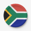 Search for africa paper plates Flag of south africa